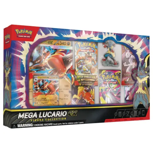 [PKM0130] POKÉMON MEGA LUCARIO EX FIGURE COLLECTION