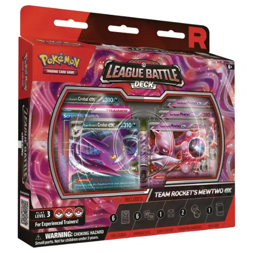 [PKM0137] POKÉMON TEAM ROCKET`S MEWTOW EX LEAGUE BATTLE DECK