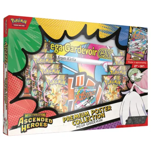 [PKM0158] POKÉMON ME ASCENDED HEROES PREMIUM POSTER COLLECTION GARDEVOIR