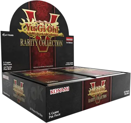 [YGO0038] YUGIOH RARITY COLLECTION 5 BOOSTER DISPLAY