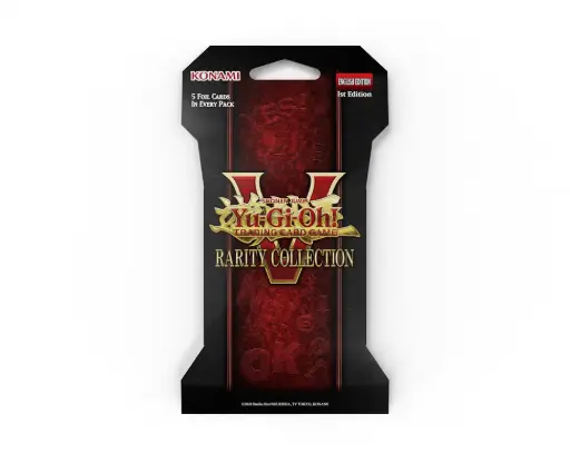 [YGO0039] YUGIOH RARITY COLLECTION 5 SLEEVED BOOSTER PACK